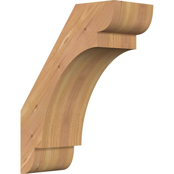 Ekena Millwork 5 1/2"W x 12"D x 16"H Olympic Smooth Knee Brace, Western Red Cedar BRC06X12X16OLY00SWR - main